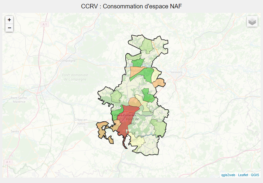 CCRV : Consommation d'espace